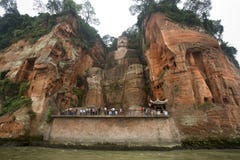 Dafo Βούδας - Leshan - Κίνα στοκ εικόνες Dafo Βούδας - Leshan - Κίνα στοκ εικόνες