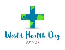 Dag för världshälsa 7 April, global vård- medvetenhetdag royaltyfri illustrationer Dag för världshälsa 7 April, global vård- medvetenhetdag royaltyfri illustrationer