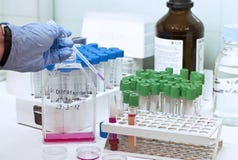 Dagelijkse activiteiten in een onderzoeklaboratorium royalty-vrije stock fotografie Dagelijkse activiteiten in een onderzoeklaboratorium royalty-vrije stock fotografie