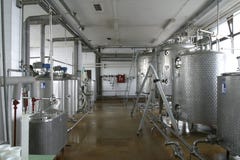 Dairy food production plant