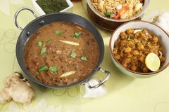 Dal Makhani eller Daal Makhani indisk maträtt royaltyfri foto Dal Makhani eller Daal Makhani indisk maträtt royaltyfri foto