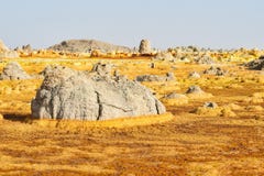 Dallol, Danakil Depression, Ethiopia. The hottest place on earth royalty free stock image Dallol, Danakil Depression, Ethiopia. The hottest place on earth royalty free stock image