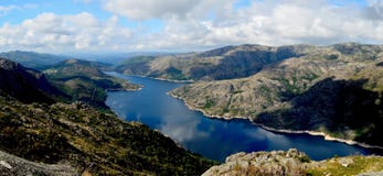 Dam in Peneda Geres National Park stock image Dam in Peneda Geres National Park stock image