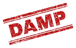 Grunge Textured DAMP Stamp Seal royalty free illustration Grunge Textured DAMP Stamp Seal royalty free illustration