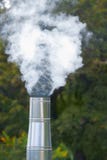 Dampf vom Kamin stockfoto Dampf vom Kamin stockfoto