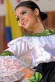 Dancer from Colombia in traditional costume 2 royalty free stock photos Dancer from Colombia in traditional costume 2 royalty free stock photos