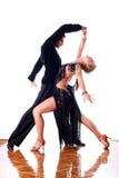 Dancers In Ballroom Stock Images