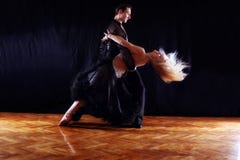 Dancers In Ballroom Stock Photos