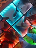 On the Disco Dance Floor royalty free stock photos On the Disco Dance Floor royalty free stock photos