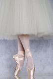Danseur dans le pointe de ballet images libres de droits Danseur dans le pointe de ballet images libres de droits