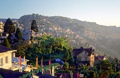 Darjeeling Town, Eastern Himalayas Royalty Free Stock Photos Darjeeling Town, Eastern Himalayas Royalty Free Stock Photos
