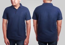 Blue Polo Shirt Design Template Stock Photos - 366 Images