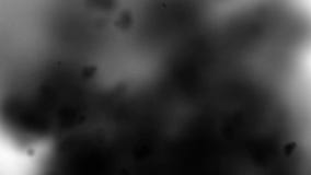 Dark and evil background with particles
