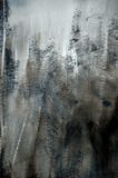 Dark grey background of rough paint texture