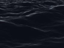 Dark Ocean Surface With Large Waves Royalty Free Stock Photography