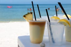 Dark and Stormy on the Beach royalty free stock photography Dark and Stormy on the Beach royalty free stock photography