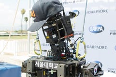 DARPA-het Team SNU 2 van de Roboticauitdaging Stock Afbeeldingen DARPA-het Team SNU 2 van de Roboticauitdaging Stock Afbeeldingen