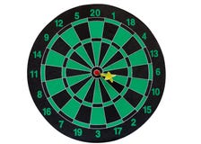 Dart Board on white background royalty free stock photos Dart Board on white background royalty free stock photos