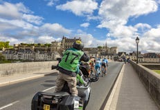 Das Ausbrechen und die Amboise-Chateau-Paris-Ausflüge 2017 lizenzfreie stockbilder Das Ausbrechen und die Amboise-Chateau-Paris-Ausflüge 2017 lizenzfreie stockbilder