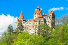 Das berühmte Dracula-Schloss, Kleie, Siebenbürgen, Rumänien