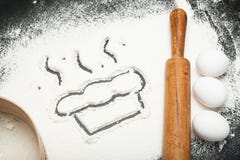 Das Rezept für die Herstellung eines selbst gemachten Kuchens oder des Kuchens stockfotos Das Rezept für die Herstellung eines selbst gemachten Kuchens oder des Kuchens stockfotos