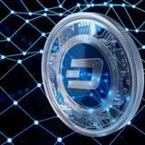 Dash Digital Cash royalty free stock photo Dash Digital Cash royalty free stock photo