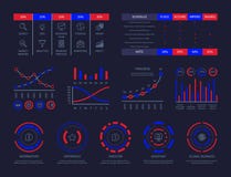 Dashboard infographic hud chart connection analysis illustration data perspective business strategy process vector stock illustration Dashboard infographic hud chart connection analysis illustration data perspective business strategy process vector stock illustration