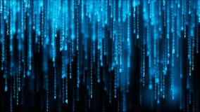Data technology background. Big data visualization. Flow of data. Information code. Background in a matrix style vector illustration Data technology background. Big data visualization. Flow of data. Information code. Background in a matrix style vector illustration