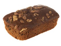 Date and Walnut Loaf Cake stock photos Date and Walnut Loaf Cake stock photos