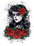 Day of Dead Girl stock illustration Day of Dead Girl stock illustration