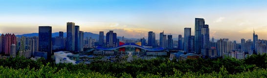 Day View Of Shenzhen Civil Center Royalty Free Stock Photography