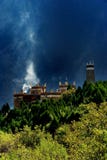 Day View Of The Castle At Danba Sichuan China Stock Photo
