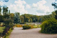 De abstracte achtergrond van het de stadspark van het onduidelijk beeld mooie landschap bokeh met zonlicht in dag stock foto De abstracte achtergrond van het de stadspark van het onduidelijk beeld mooie landschap bokeh met zonlicht in dag stock foto