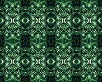 De abstracte artistieke 3d computer produceerde het unieke veelvoudige groene fractals kunstwerk van vormenpatronen stock illustratie De abstracte artistieke 3d computer produceerde het unieke veelvoudige groene fractals kunstwerk van vormenpatronen stock illustratie