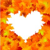 De achtergrond van de Bladeren van de herfst vector illustratie De achtergrond van de Bladeren van de herfst vector illustratie