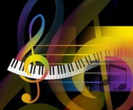 De Achtergrond van de muziek royalty-vrije illustratie De Achtergrond van de muziek royalty-vrije illustratie