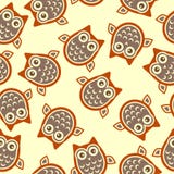 De achtergrond van de uil vector illustratie De achtergrond van de uil vector illustratie
