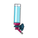 De automatische navulbare drinker, kan aan kooi, kratmuur worden verbonden vector illustratie De automatische navulbare drinker, kan aan kooi, kratmuur worden verbonden vector illustratie