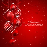 De ballen van Kerstmis stock illustratie De ballen van Kerstmis stock illustratie