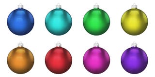 De ballen van Kerstmis vector illustratie De ballen van Kerstmis vector illustratie