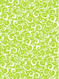 De bloemen groene achtergrond van het rollenpatroon stock illustratie De bloemen groene achtergrond van het rollenpatroon stock illustratie
