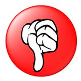 de bouton pouces vers le bas illustration stock de bouton pouces vers le bas illustration stock