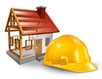De Bouw van het huis vector illustratie De Bouw van het huis vector illustratie