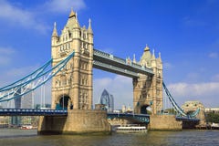 De brug van de toren in Londen stock afbeelding De brug van de toren in Londen stock afbeelding