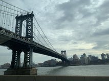 De Brug van Washington, de Stad van Manhattan, New York royalty-vrije stock fotografie De Brug van Washington, de Stad van Manhattan, New York royalty-vrije stock fotografie