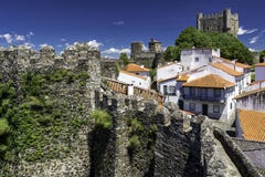 De citadel, Braganca, Portugal stock afbeelding De citadel, Braganca, Portugal stock afbeelding
