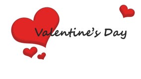 De Dagbehang van Valentine met rood hart royalty-vrije illustratie De Dagbehang van Valentine met rood hart royalty-vrije illustratie