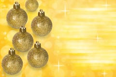 De decoratie van Kerstmisballen op abstracte bokehachtergrond stock afbeelding De decoratie van Kerstmisballen op abstracte bokehachtergrond stock afbeelding