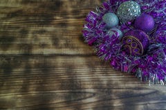 De decoratie van Pasen en van het Nieuwjaar ` s voor Kerstboom stock fotografie De decoratie van Pasen en van het Nieuwjaar ` s voor Kerstboom stock fotografie