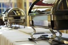 De dienst van de catering stock foto De dienst van de catering stock foto